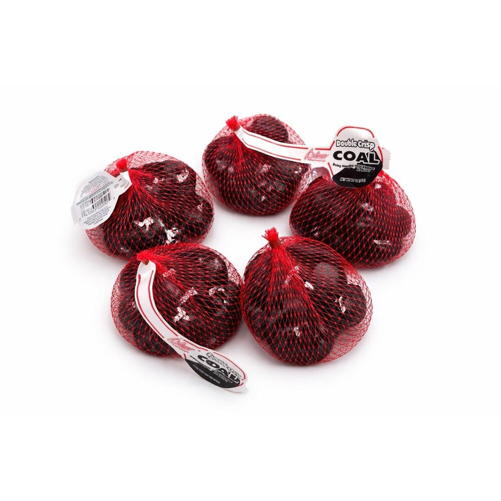 Gag Gift Coal Candy Double Crisp Naughty Joke Novelty Lot of 5 New